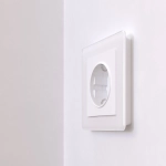 Рамка на 1 пост Acrylic (белый) W0012701