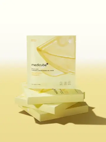Medicube Гидрогелевая маска для сияния кожи Kojic Acid Turmeric Brightening Gel Mask 28 гр