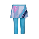 ОДЕЖДА ДЛЯ ТЕННИСА Женская, Юбка с капри BIDI BADU FAIDA TECH .