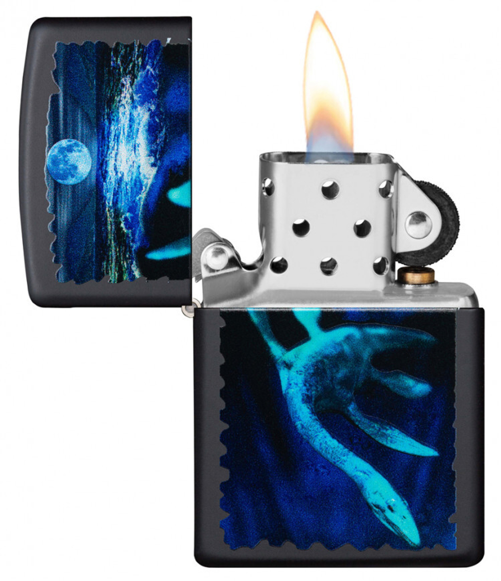 Зажигалка ZIPPO 49697 Loch Ness Black Light Design