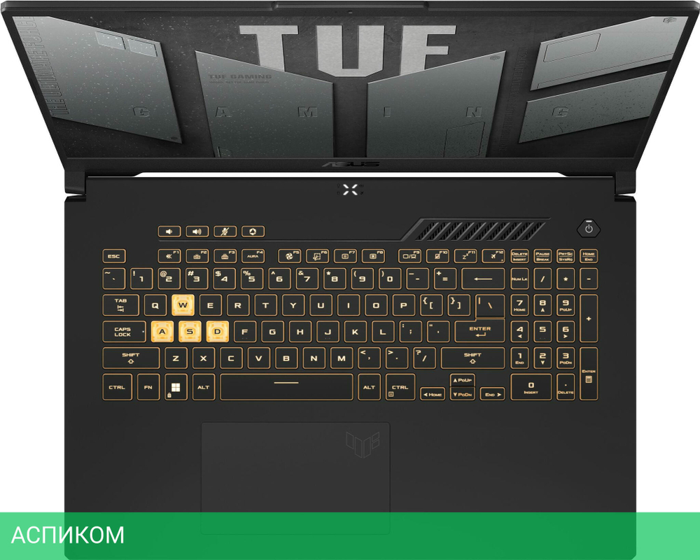 Ноутбук ASUS TUF Gaming FX707Z FX707ZC4-HX014 Mecha Gray (90NR0GX1-M000K0)
