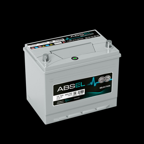 Аккумулятор 6СТ-70 А.ч., о.п., ABSEL SELECTION