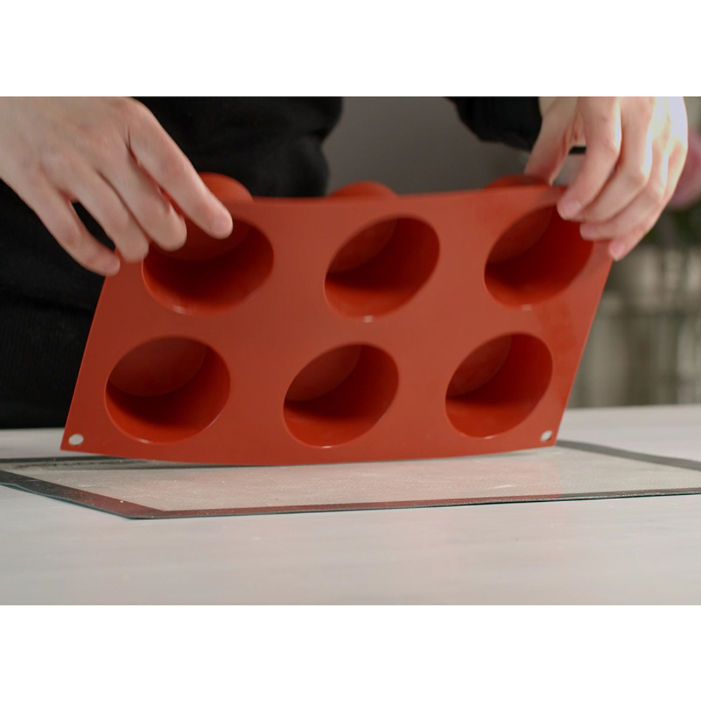 Форма для приготовления маффинов Muffin 18х30см силиконовая Silikomart