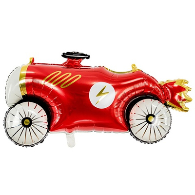 Шар (36''/91 см) Фигура, Гоночный спорткар, Красный