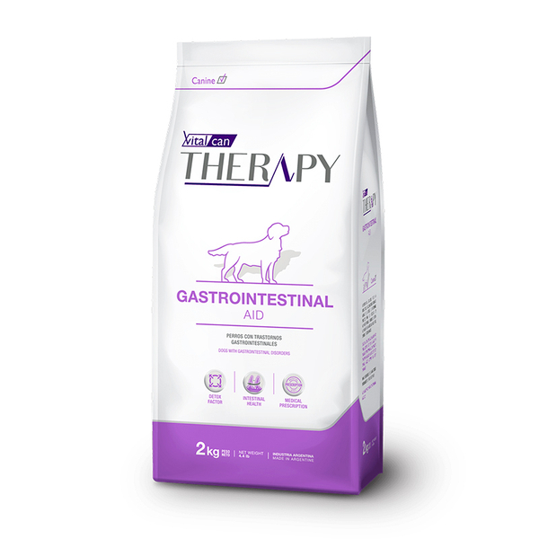 Сухой корм Vitalcan Therapy Canine Gastrointestinal Aid при заболеваниях ЖКТ 2кг для собак(Гастро)