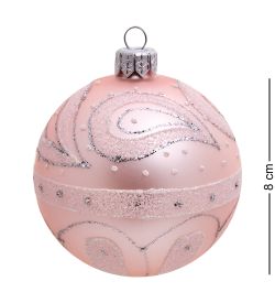 Элита НФШ-1291/3 Ел.украшение Шар «Звёздная ночь» 80 мм