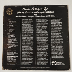 Винтажная виниловая пластинка LP Benny Carter and Dizzy Gillespie (USA 1976)
