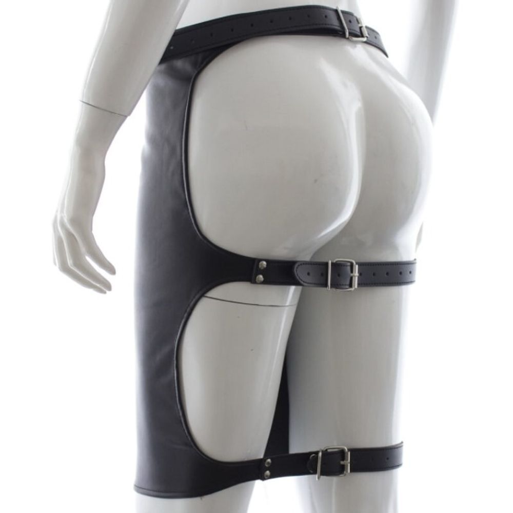 Эротическая юбка черная Romeo Rossi 9128