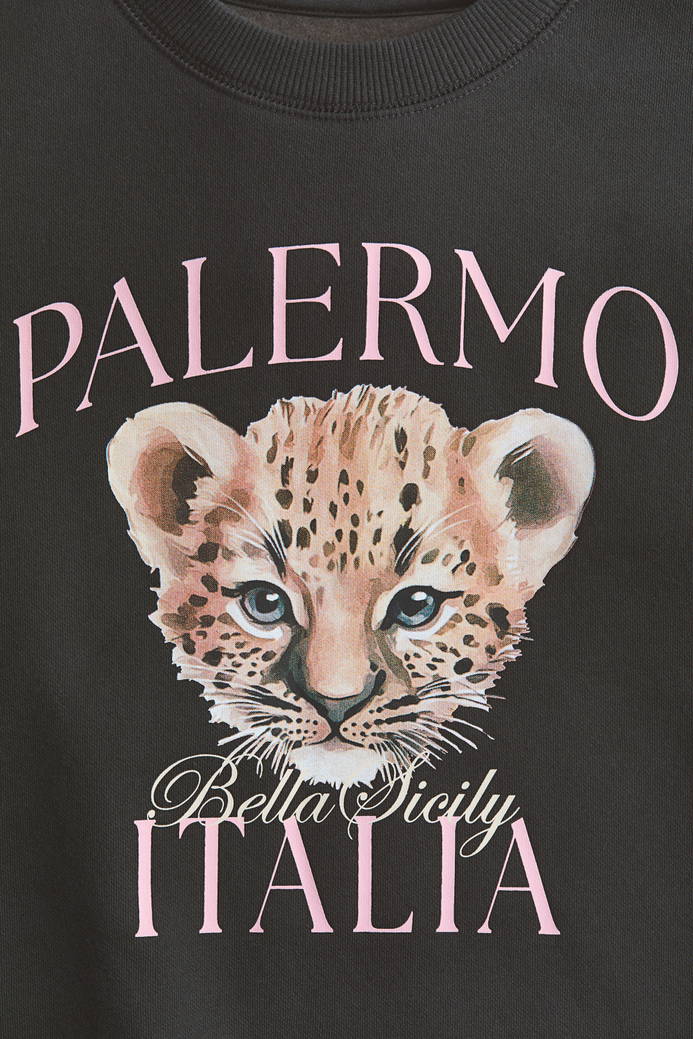 H&M Толстовка с принтом, черный