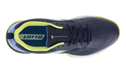 Мужские кроссовки для Падел Lotto Superrapida 400 V - navy blue/atlantic blue/acacia green