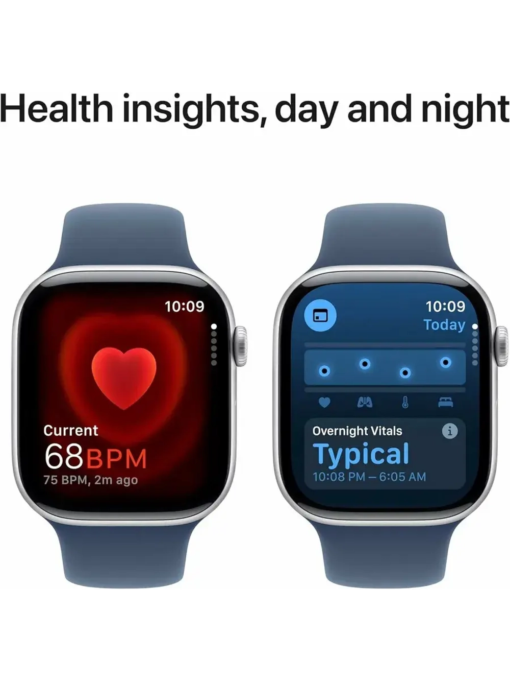Умные часы Apple Watch S10 42mm Silver M/L, Denim SB