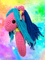 Брелок (вязаный) / Лошадка #10