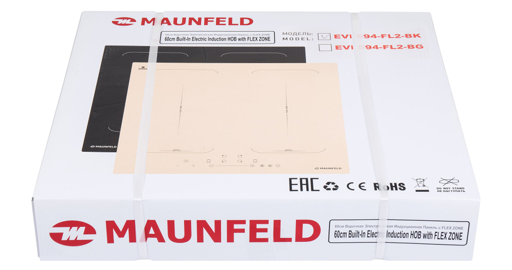 Индукционная варочная панель MAUNFELD EVI.594-FL2-BK фото 9