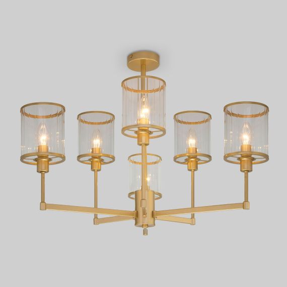 Потолочная люстра Eurosvet 60144/6 золото