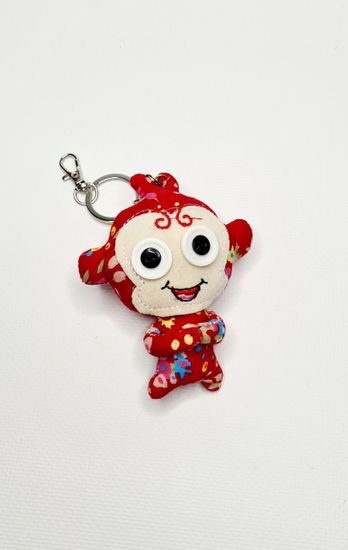 Мягкий брелок "Инопланетянин", цвет зеленый