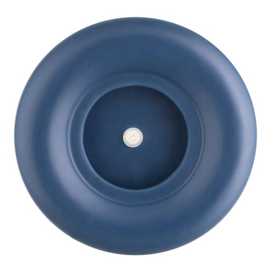 Горшок цветочный темно-синего цвета из коллекции edge, 2,7л