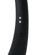 Двусторонний вибратор Black Red by Toyfa черный 35 см