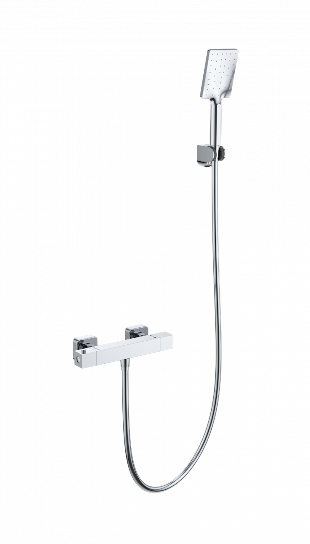 Смеситель для душа с термостатом WONZON & WOGHAND STAY 3, Хром (WW-B2062-A-CR)