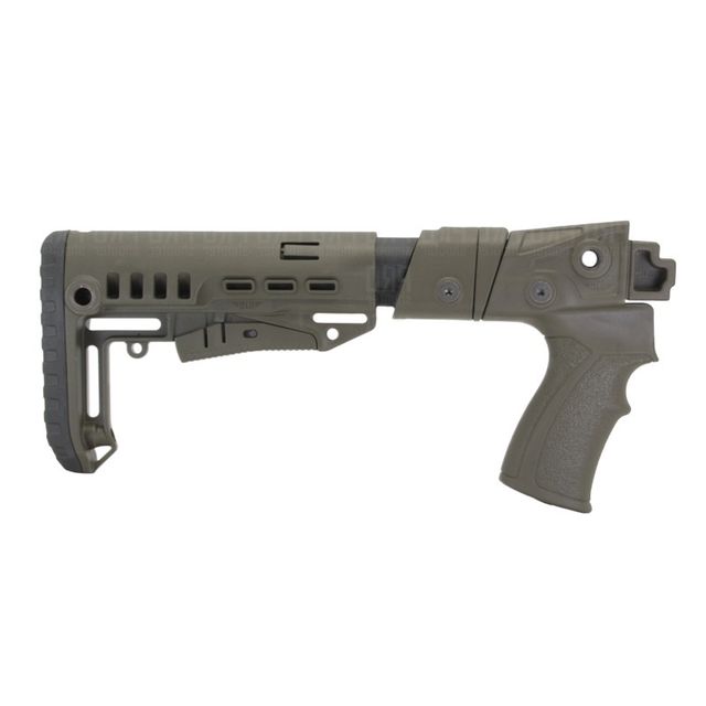 Складной приклад на Сайгу 20, DLG Tactical налево