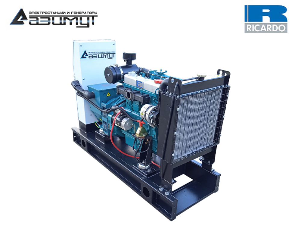 Дизельный генератор Азимут АД-8С-Т400-1РМ19 Ricardo