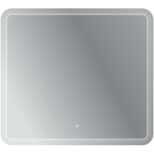Зеркало Cezares Duet 90 CZR-SPC-DUET-900-800-LED-TCH с подсветкой с лазерной гравировкой и сенсорным выключателем