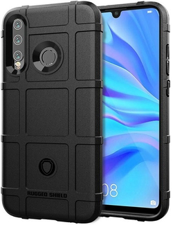 Чехол для Huawei P30 Lite (Nova 4E) цвет Black (черный), серия Armor от Caseport