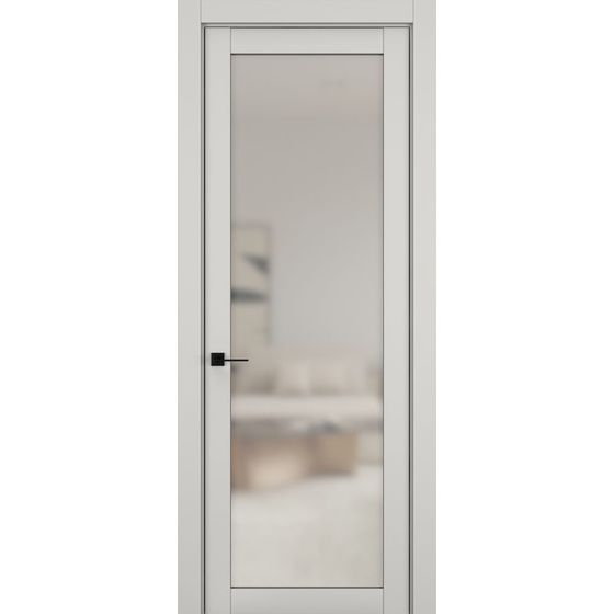 Цена на Межкомнатная дверь керамик NC 2 слоновая кость остеклённая Купить Межкомнатная дверь керамик NC 2 слоновая кость остеклённая