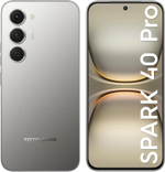 6.78" Смартфон TECNO Spark 40 Pro 8/256Gb,  NFC,  AMOLED,  144Гц,  5200мAч,  титан