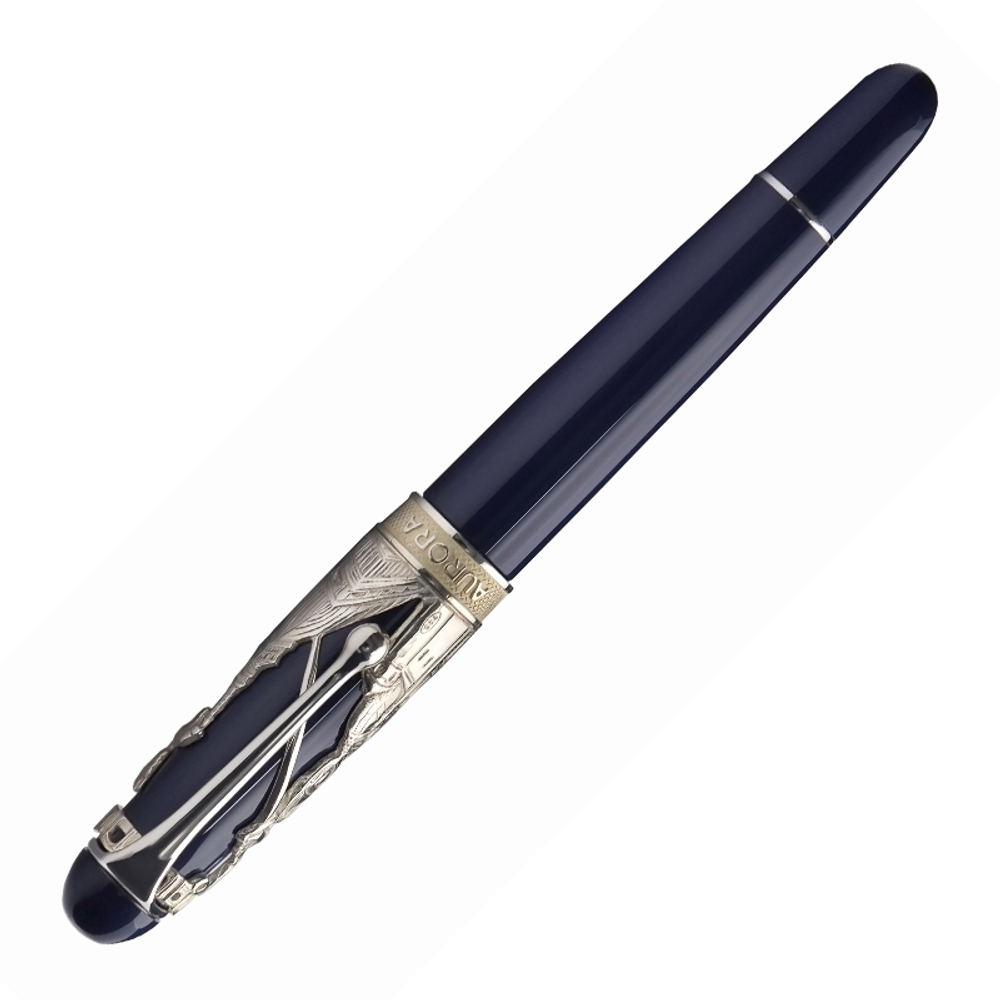 Ручка Роллер Aurora Torino blue CT, в подарочной коробке