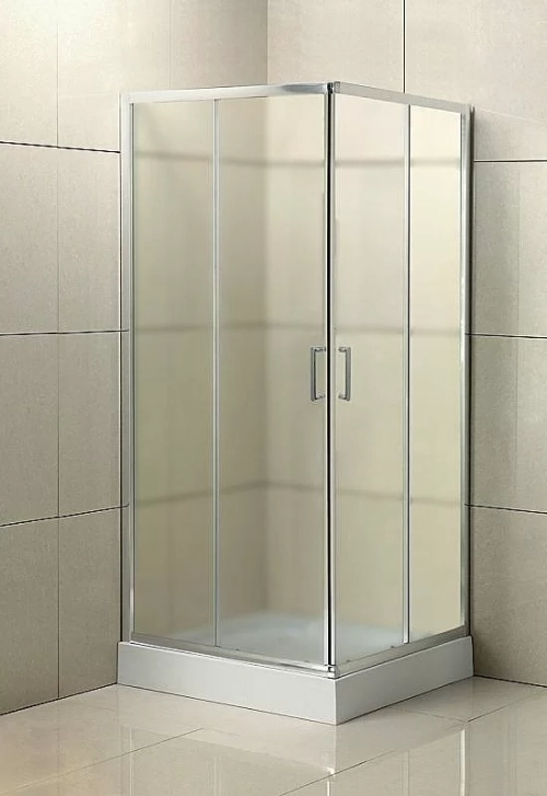 Душевой уголок BelBagno UNO 195-A-2 95x95 матовый/хром