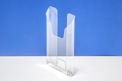 Карман буклетница для буклета 100х210, 15мм 1,5 ПЭТ