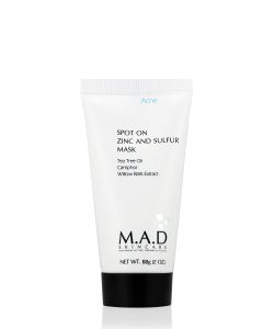 M.A.D. SPOT ON ZINC AND SULFUR MASK Подсушивающая маска с цинком и серой
