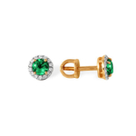 Серьги из золота 585 пробы