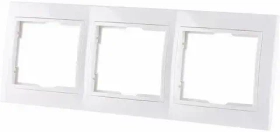 Рамка 2-х постовая горизонтальная белая "Таймыр" TDM (ЕС) SQ1814-0026