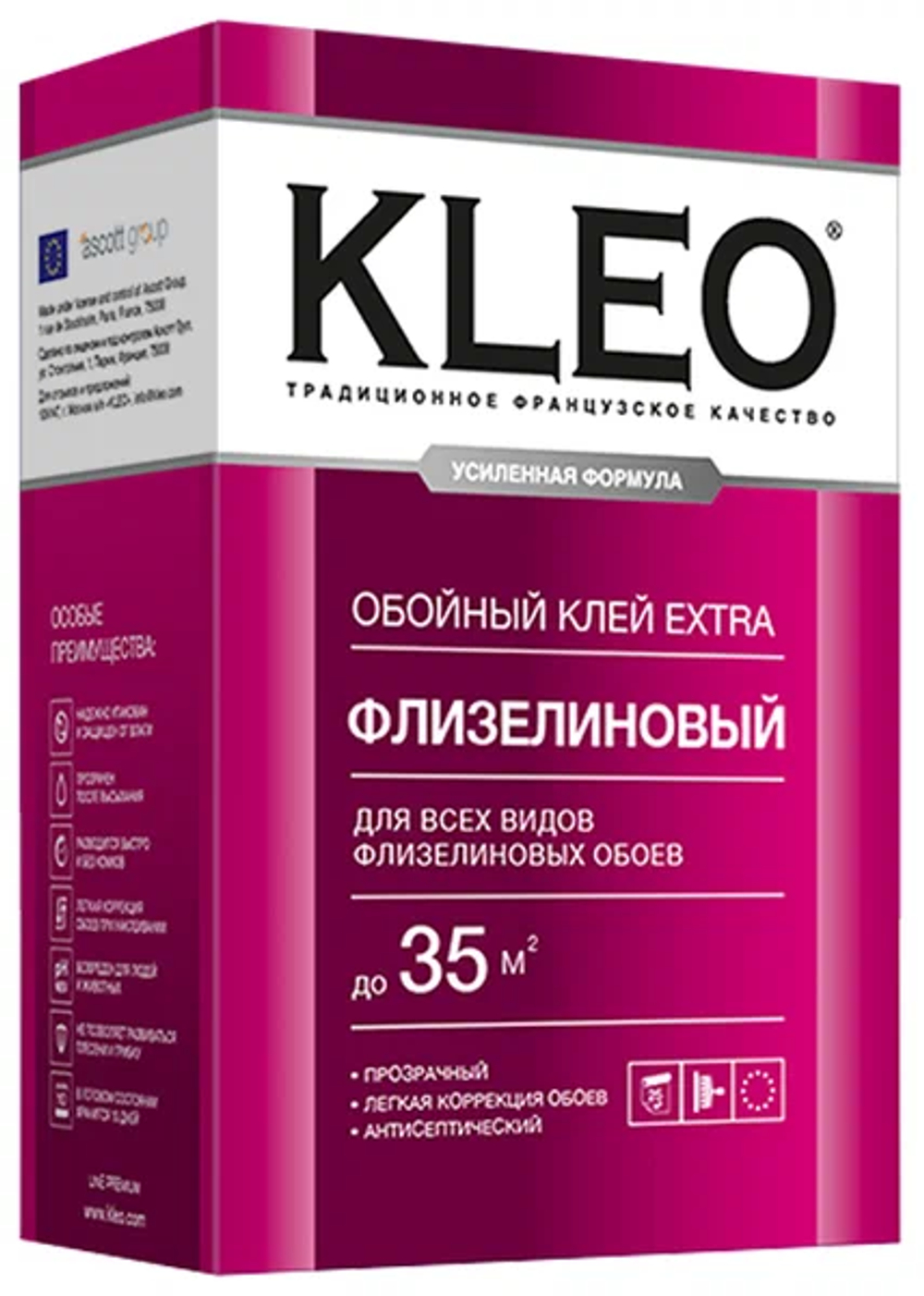 Обойный клей KLEO Extra 35 240 г