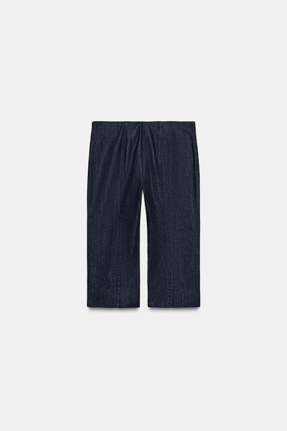 ZARA ДЖИНСЫ КАПРИ — ZW COLLECTION, СИНИЙ