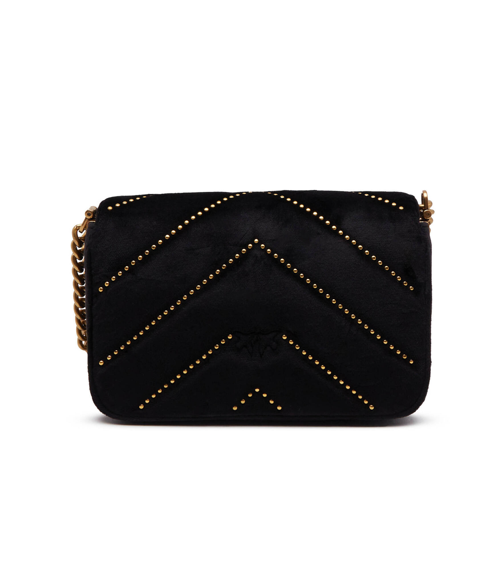 Сумка-мессенджер LOVE CLICK MINI VELLUTO Pinko - черный(100067 A17G)