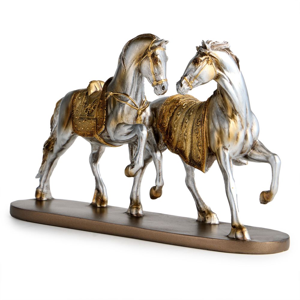ФИГУРКА ДЕКОРАТИВНАЯ "ЛОШАДИ" 29*10*17,8 СМ
