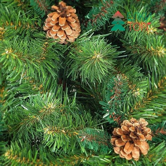 Комплект крупных натуральных шишек 15 шт., ЕлкиТорг (52408)