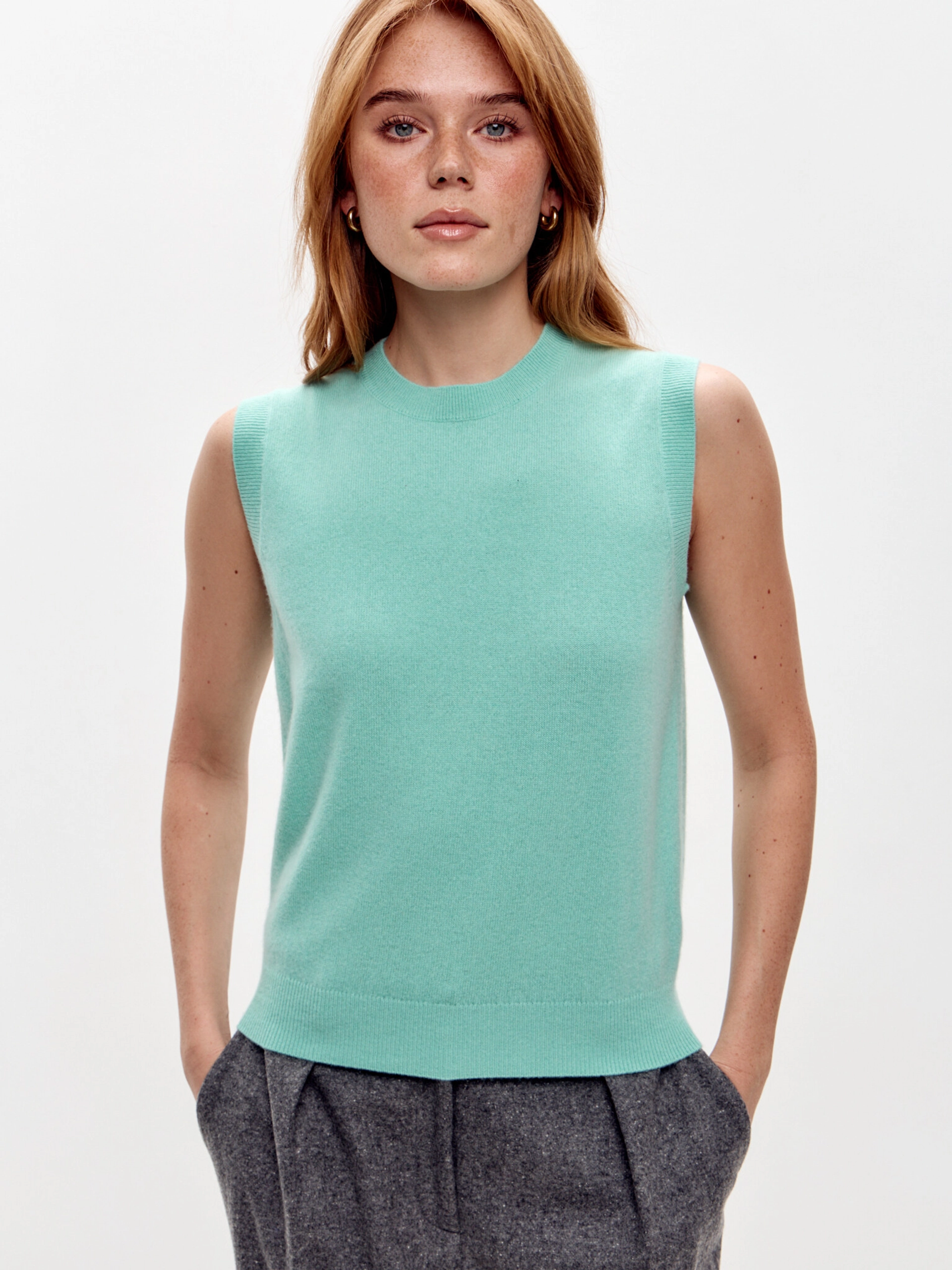 Кашемировый топ