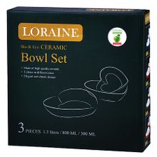 Набор салатниц Loraine 29577 3 шт.