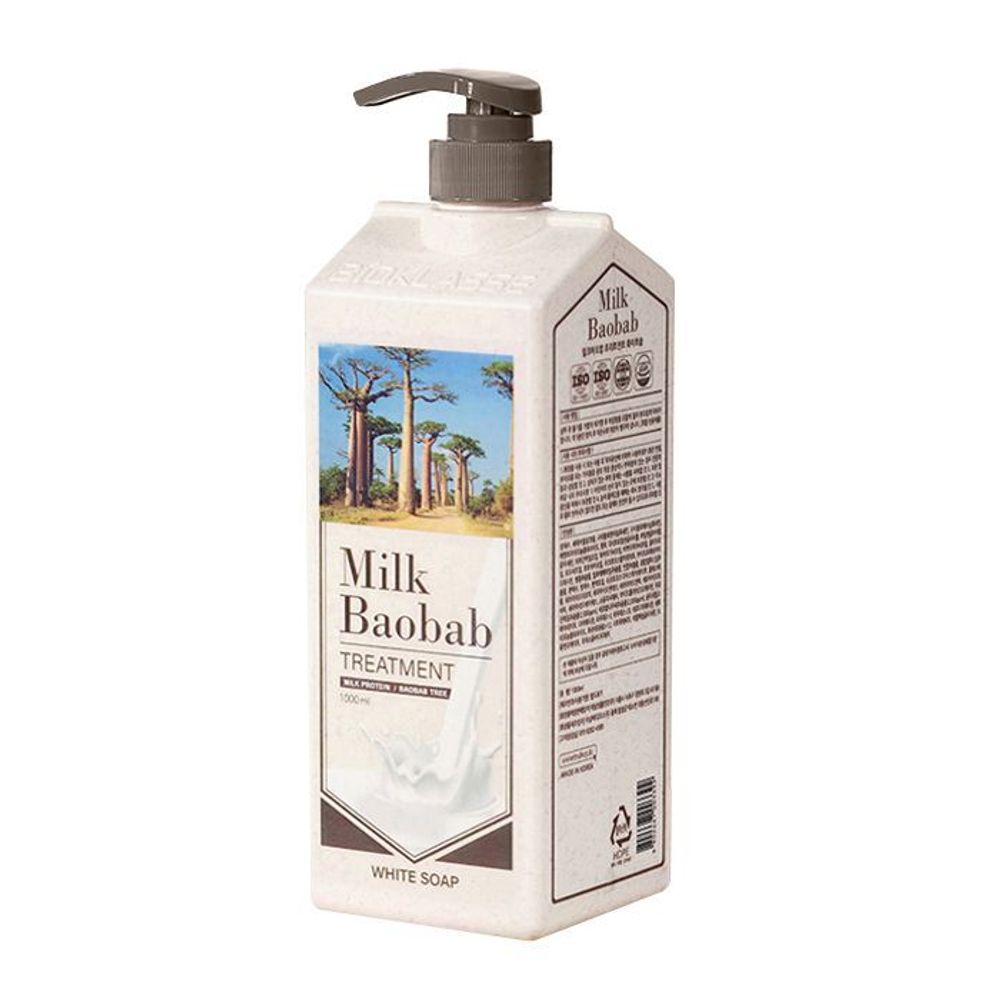 MilkBaobab Treatment White Soap бальзам для волос с ароматом белого мыла