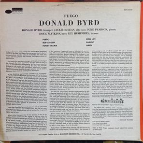 Donald Byrd / Fuego (LP)