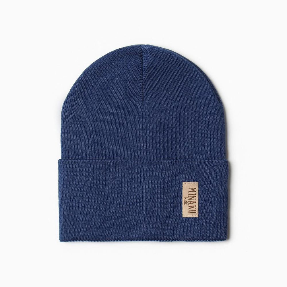 Шапка детская р. 48-50, цвет синий 9700271 (MINAKU)
