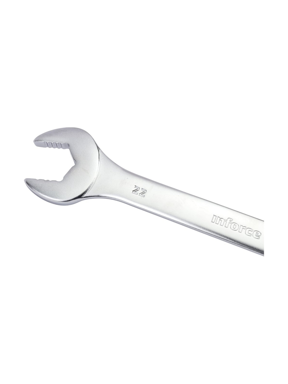 Рожковый ключ 19x22мм Inforce, Сталь Cr-V, профессиональный, 06-05-64