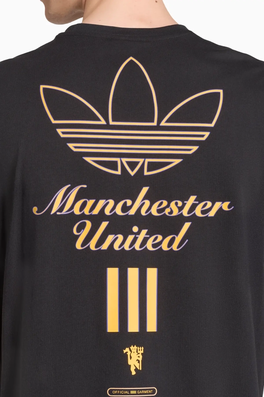 Футболка adidas Manchester United 25/26 Terrace Icons Graphic - черный