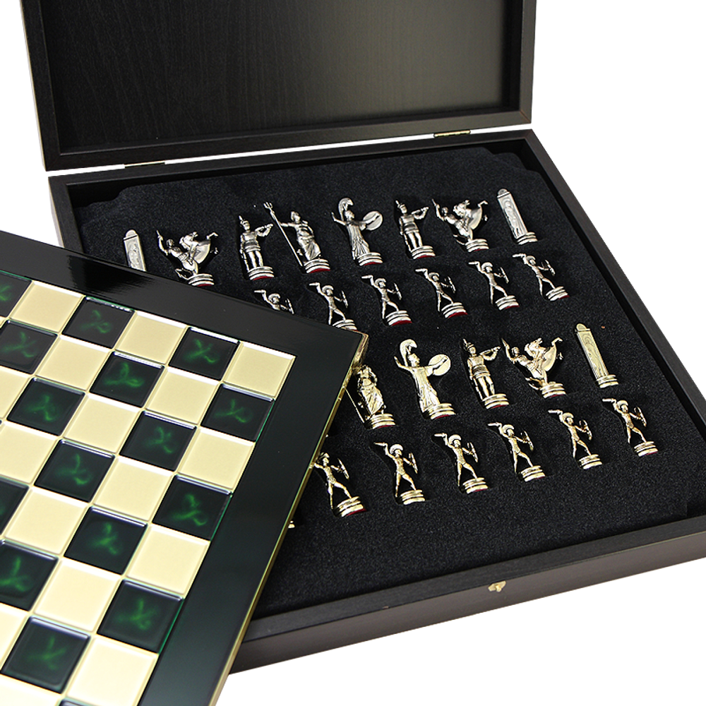 Manopoulos Шахматный набор Троянская война