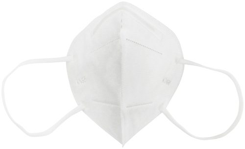 Полумаска фильтрующая складная полипропиленовая 5-ти слойная FIT 12304 ---