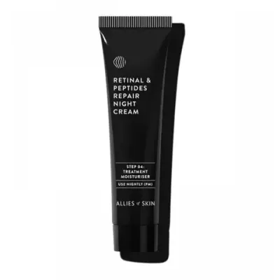 Ночной крем с ретинолом и пептидами Allies of Skin Retinal & Peptides Repair Night Cream 12 мл