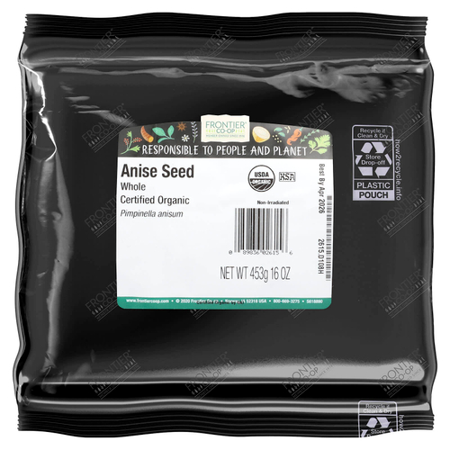 Frontier Co-op, Органические цельные семена аниса, 453 г (16 унций)
